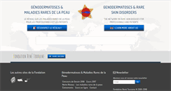 Desktop Screenshot of genodermatoses-network.org